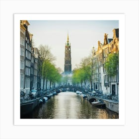 Amsterdam - Amsterdam Stock Videos & Royalty-Free Footage 1 Art Print