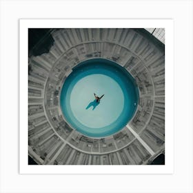 Something In A Circular Pool Art Print