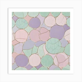 Mosaic Tile Pattern 1 Art Print