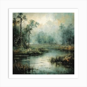 'The Marsh' Art Print