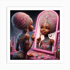 Mirror mirror Art Print