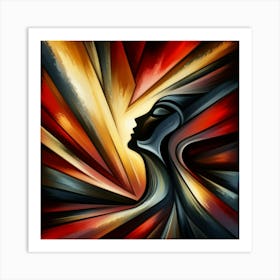 Calm In Anger Art Print