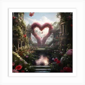 Surreal Love Garden By Csaba Fikker 27 Art Print