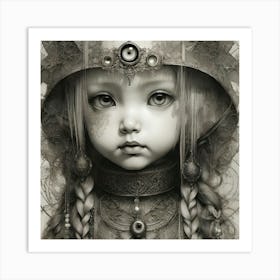 Porcelain Doll4 Art Print