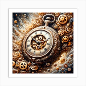 Pocket Watch Art Print