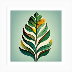 Tree Leaf 1 Art Print