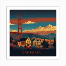 Golden Gate Bridge Art Print