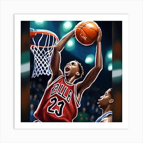 Chicago Bulls Art Print