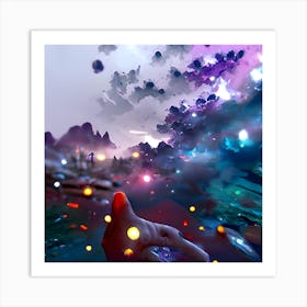 Symphony Of Light Art Print