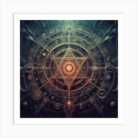 Occult Art 1 Art Print