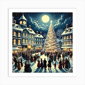 The Magic of Christmas Art Print