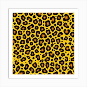 Leopard Print Pattern Poster