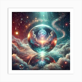 Sphere Of Light 2 Art Print