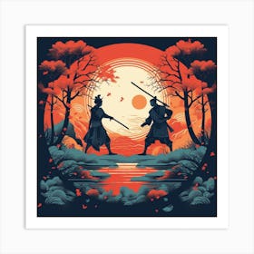 Samurai 2 Art Print