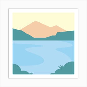 Mountain Art Art Print