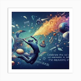 Meaning Of Life 1 Art Print