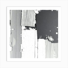 Black And White Painting Art Print