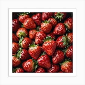 Strawberry Photo Taken By Sony A7 Iv 83322578 Art Print