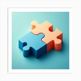 Jigsaw Puzzle 6 Art Print