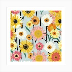 Sunflowers Art Print