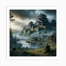 Shadow Of The Warriors Art Print