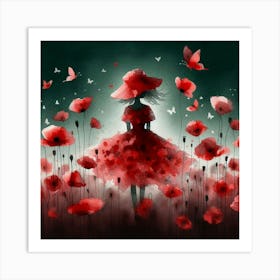 Poppies 10 Art Print