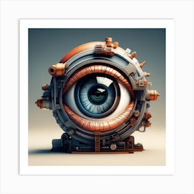 Eye Of The Machine Art Print