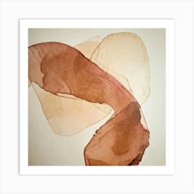 Abstract Watercolour Painting Art Print