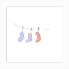 Sock Hanger Poster