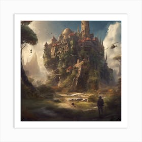 Fantasy Castle 27 Art Print