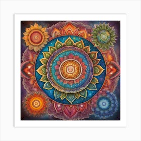 Mandala Art Print