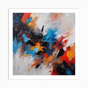 Abstract Painting 21 Art Print