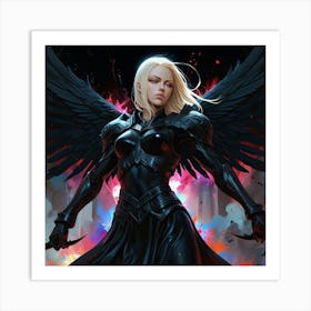 Angel Of Death 3 Art Print