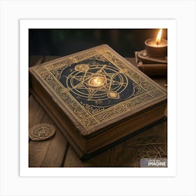 Book Of Spells Art Print