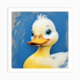 Duck Painting 4 Art Print