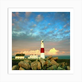 Lighthouse Stock Videos & Royalty-Free Footage Art Print