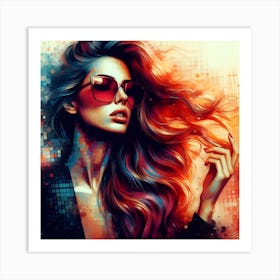 Beauty Abstract Painting Art Print