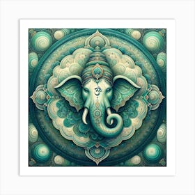 Ganesha 8 Art Print
