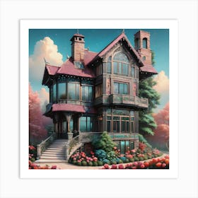 Victorian House Art Print