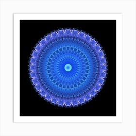 Orbis Iteratio Azureus - #5 Art Print