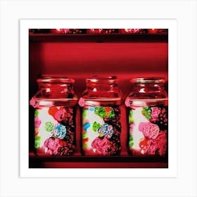 Sweets In Jars Art Print