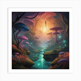 Fairytale Forest Art Print