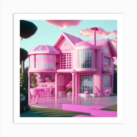 Barbie Dream House (428) Art Print