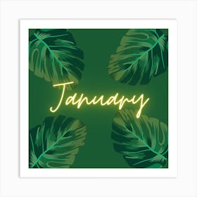 January Art Print