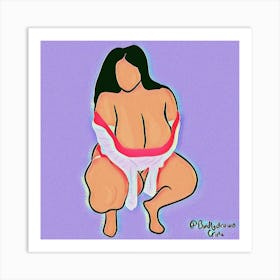 Badly Drawngirlz 5 Art Print