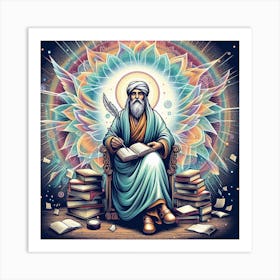 Islamic Prophet Art Print