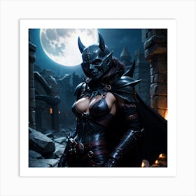 Dark Knight Art Print