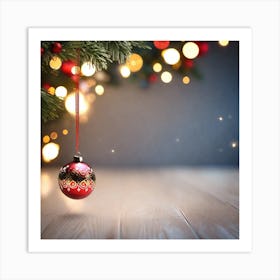 Christmas Tree Stock Photos And Royalty-Free Images Art Print