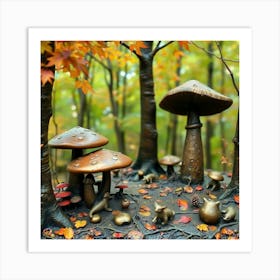 Autumn In The Forest Art Print