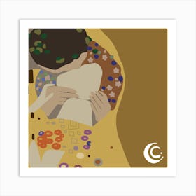 Il Bacio (Opere Senza Titolo) Art Print